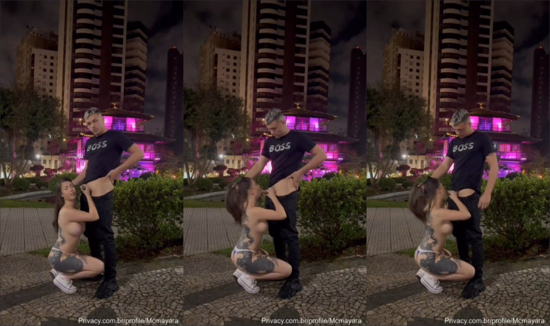 Mc Mayara privacy mamando no meio da rua